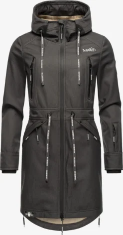 Marikoo Parkas Tussenparka Dames Aardetinten