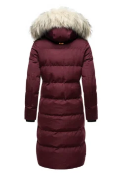 Marikoo Winterjas - Dark Red Melange -Marikoo 8ff805dfb2f7418489ef2346709536c3