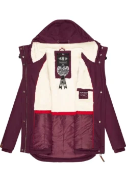 Marikoo Bikoo - Winterjas - Dark Red Melange 11 Marikoo Bikoo - Winterjas - Dark Red Melange -Marikoo 93cfdb8a450541a08e3a8111f5ad9630