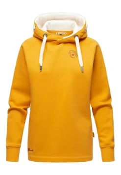 Marikoo Hoodie - Mid Yellow -Marikoo 94ced020e7a04b6b9fdfac52b24df9b4