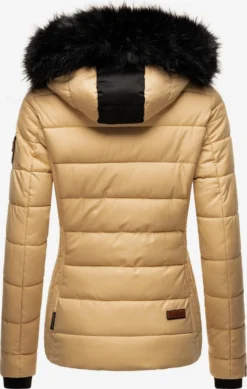 Marikoo Winterjassen Winterjas Unique Dames Beige -Marikoo 975f3f04a770f62ab0afaf5ad2cecafa scaled