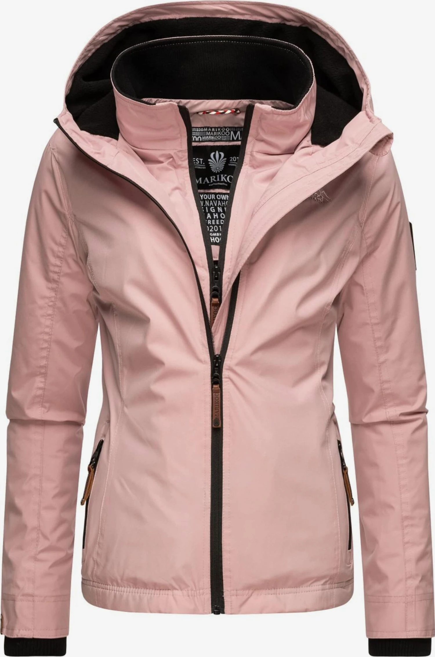 Marikoo Outdoor Jassen Functionele Jas Erdbeere Dames Roze 1 Marikoo Outdoor Jassen Functionele Jas Erdbeere Dames Roze