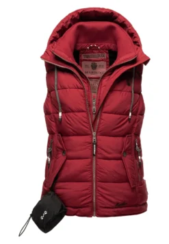 Marikoo Taisaa - Bodywarmer - Blood Red -Marikoo 999df2e342bb4d2d87560178cb35b869 scaled