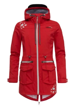 Marikoo Ulissaa - Regenjas - Light Red -Marikoo a00e6b44dc6b4f92a015f4a77544145f scaled