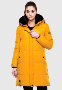 Marikoo Streliziaa - Winterjas - Dark Yellow
