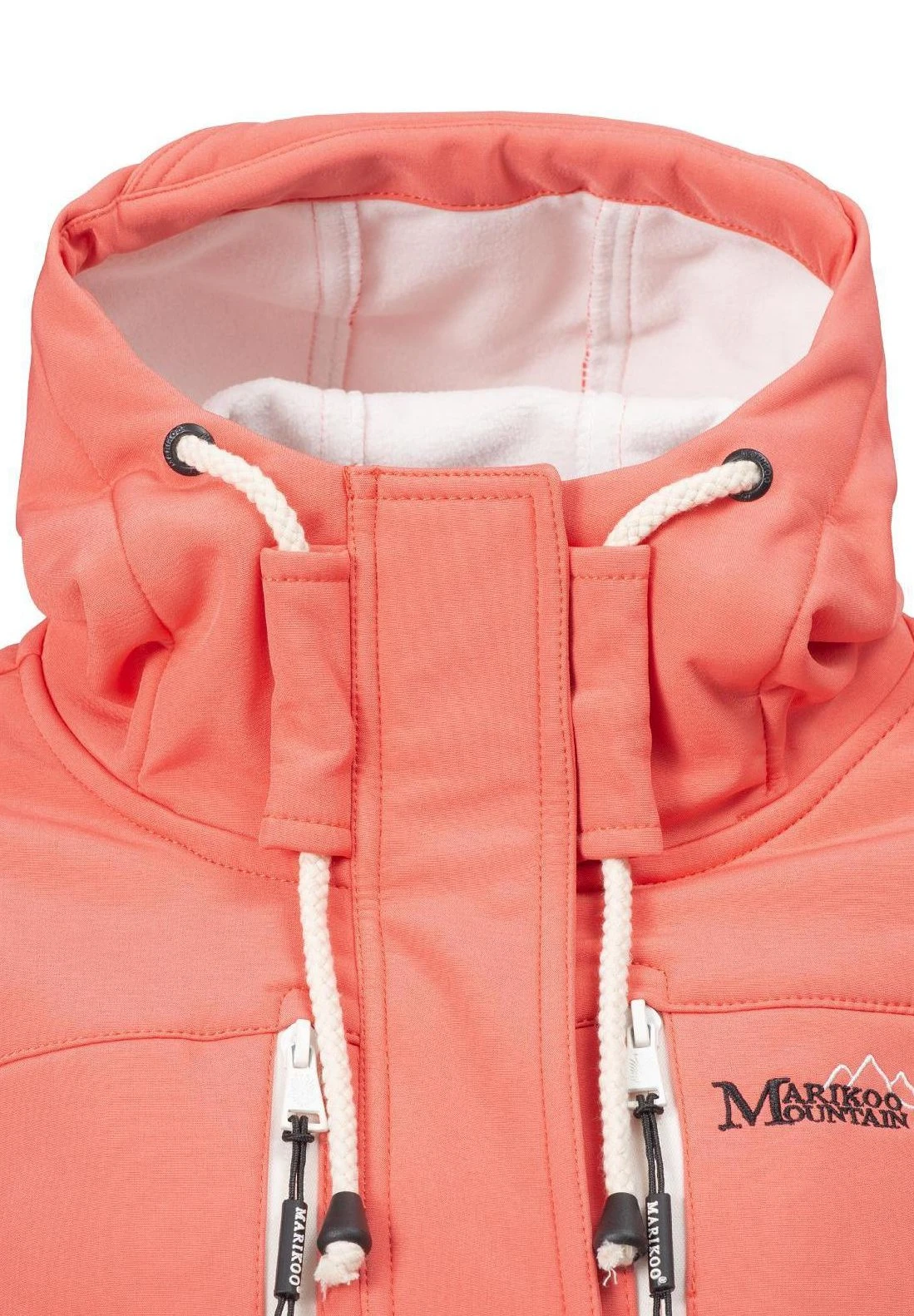 Marikoo Zimtzicke - Parka - Coral 6 Marikoo Zimtzicke - Parka - Coral - Afbeelding 6
