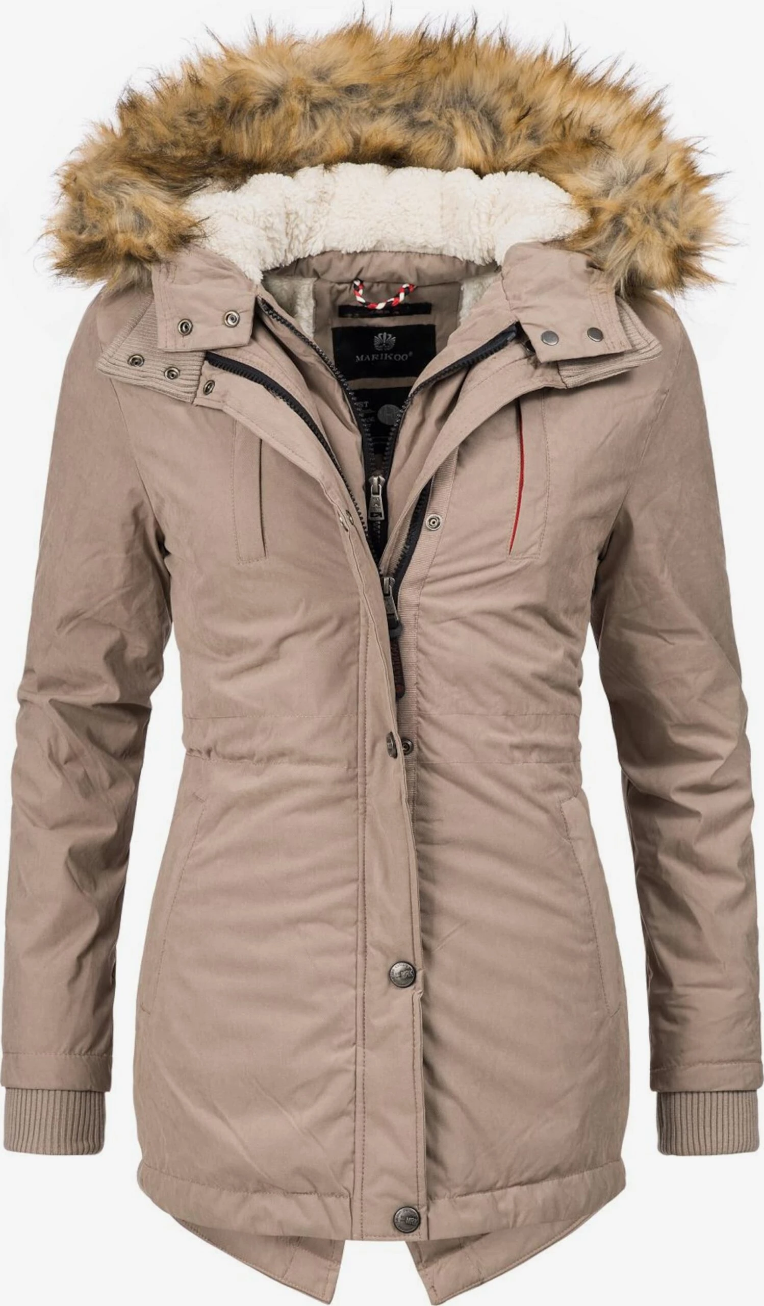 Marikoo Parkas Winterparka Akira Dames Camel 1 Marikoo Parkas Winterparka Akira Dames Camel