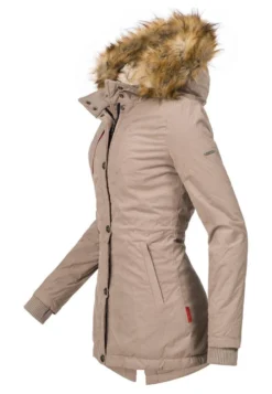 Marikoo Winterjas - Taupe 7 Marikoo Winterjas - Taupe -Marikoo a806c0b2fa9448978209f1101150722a
