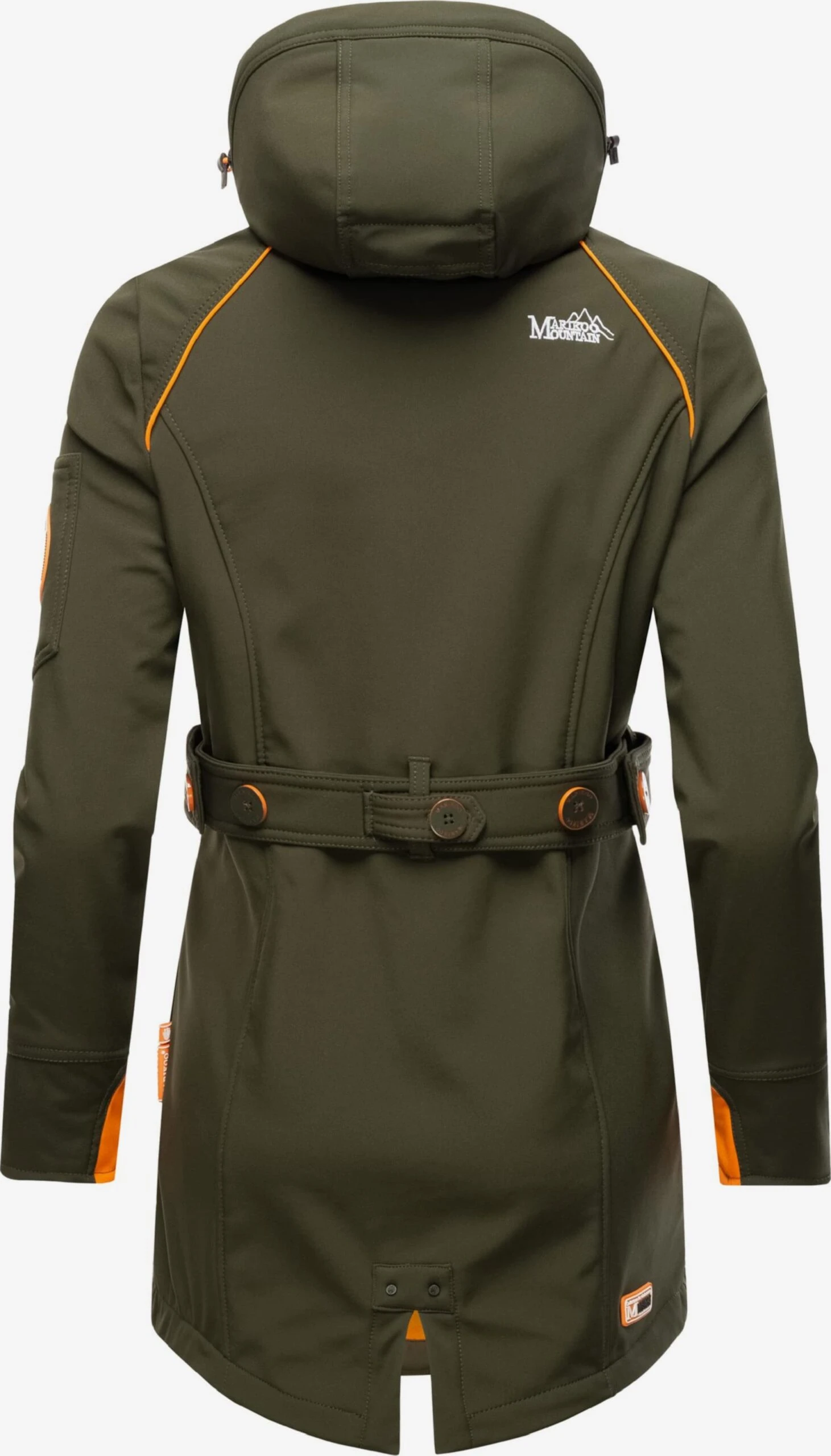 Marikoo Outdoor Jassen Functionele Jas Soulinaa Dames Olijfgroen 4 Marikoo Outdoor Jassen Functionele Jas Soulinaa Dames Olijfgroen - Afbeelding 4
