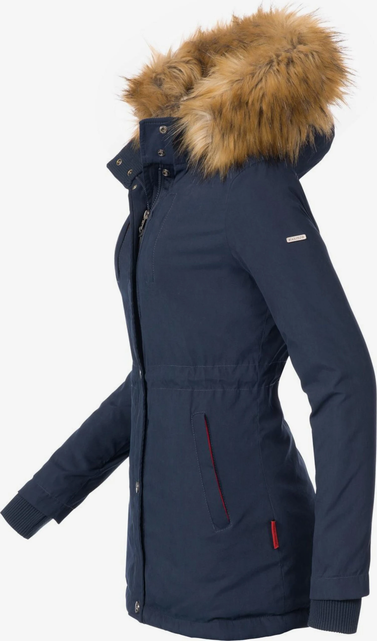 Marikoo Parkas Winterparka Akira Dames Nachtblauw 3 Marikoo Parkas Winterparka Akira Dames Nachtblauw - Afbeelding 3