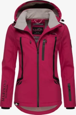 Marikoo Winterjassen Winterjas Dames Rood