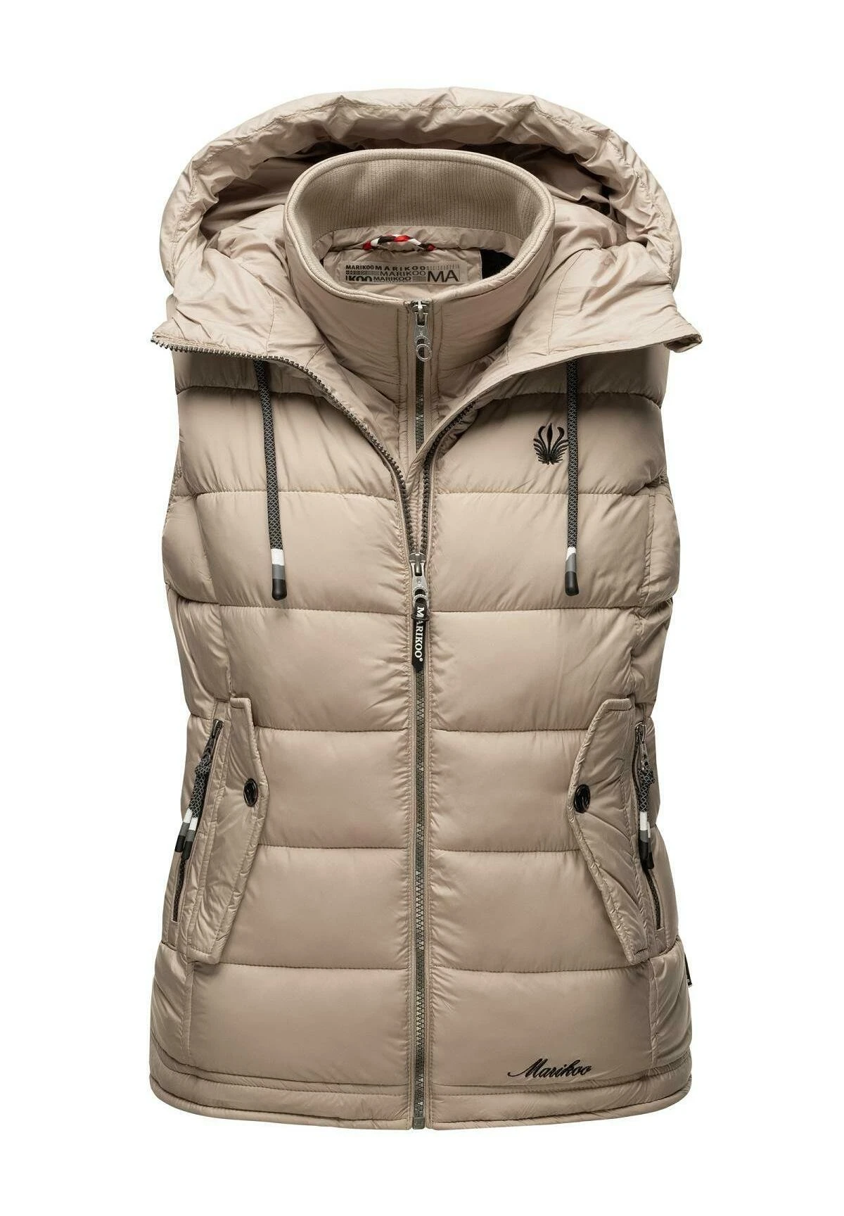 Marikoo Taisaa - Bodywarmer - Taupe 2 Marikoo Taisaa - Bodywarmer - Taupe - Afbeelding 2