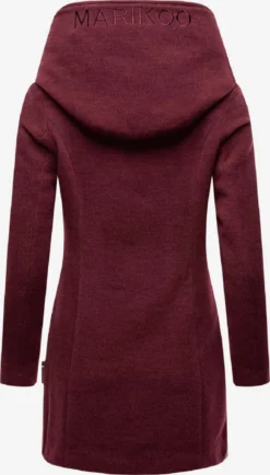 Marikoo Wintermantels Wintermantel Maikoo Dames Bordeaux -Marikoo b060156db7de81180efc00138c90bbbe scaled