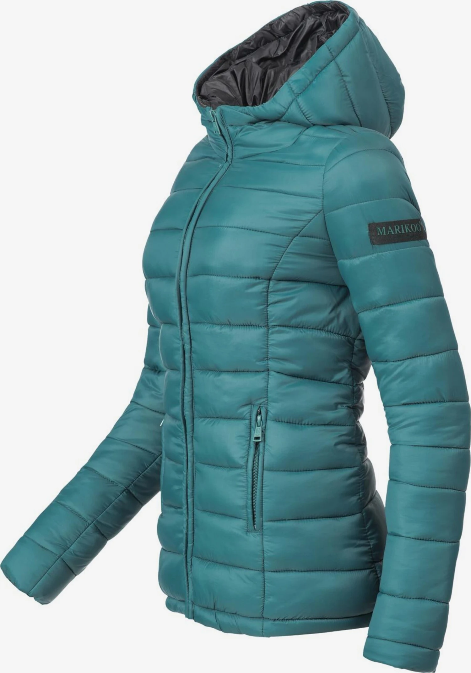 Marikoo Outdoor Jassen Functionele Jas Dames Smaragd 3 Marikoo Outdoor Jassen Functionele Jas Dames Smaragd - Afbeelding 3