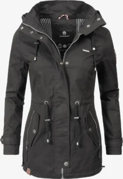 Marikoo Parkas Tussenparka Nyokoo Dames Zwart