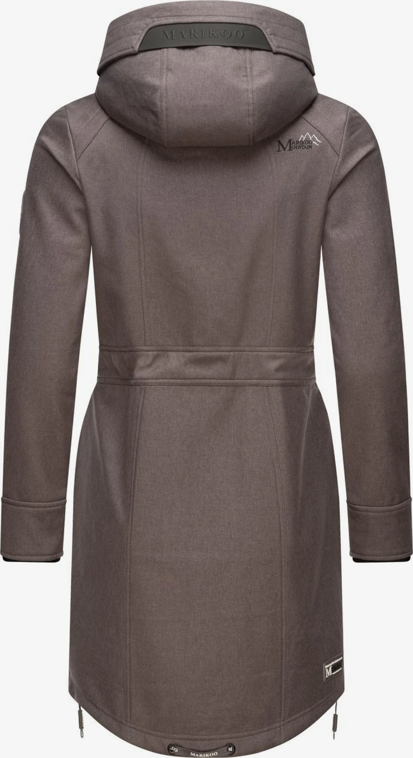 Marikoo Parkas Tussenparka Dames Donkergrijs 4 Marikoo Parkas Tussenparka Dames Donkergrijs - Afbeelding 4