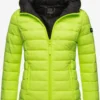 Marikoo Outdoor Jassen Functionele Jas Dames Neongroen
