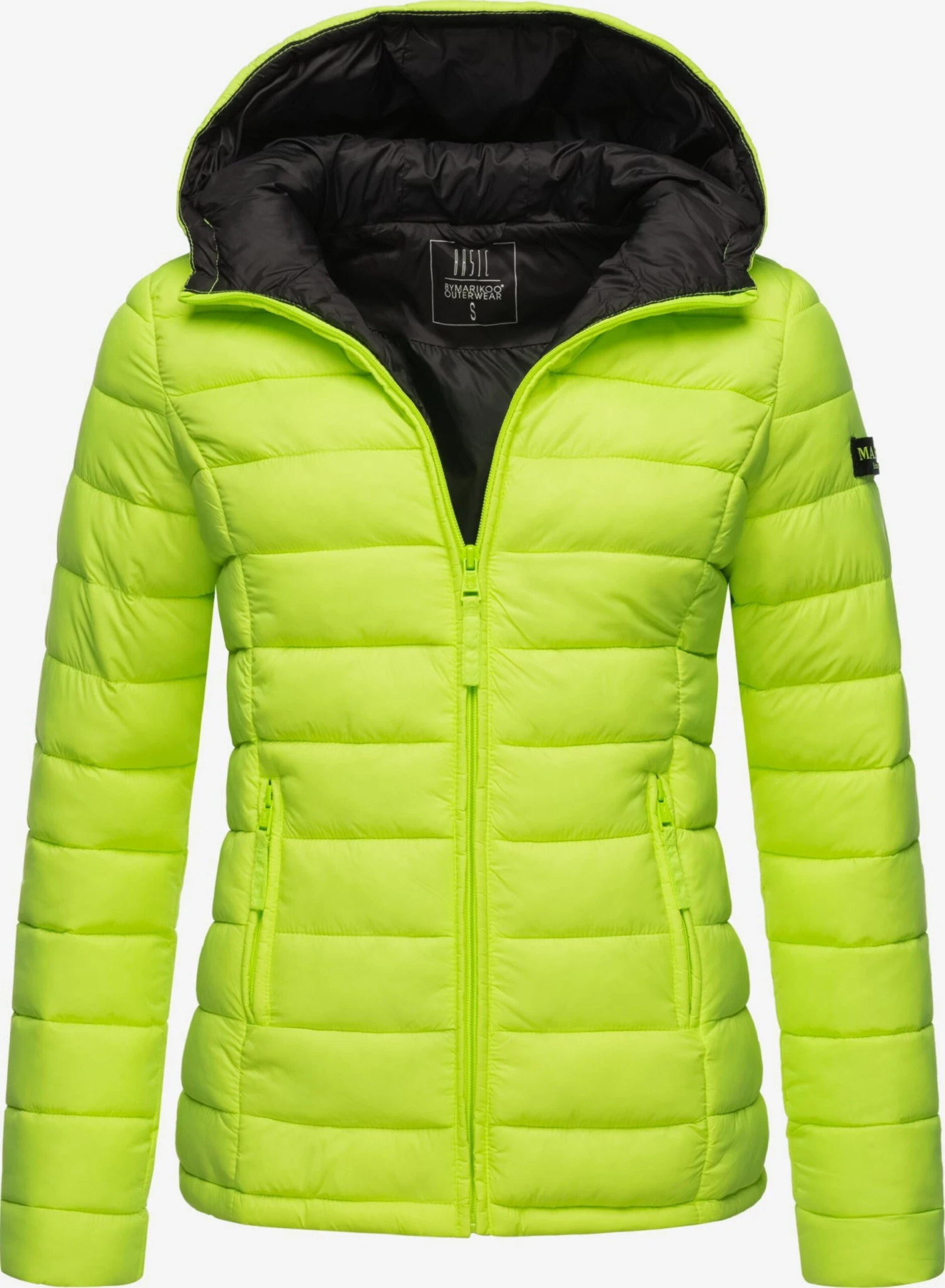 Marikoo Outdoor Jassen Functionele Jas Dames Neongroen 1 Marikoo Outdoor Jassen Functionele Jas Dames Neongroen