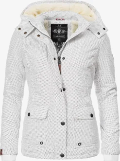 Marikoo Winterjassen Winterjas Keikoo Dames Wit