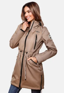 Marikoo Parkas Tussenparka Dames Donkerbeige -Marikoo b7bb44602d30273d9accdb425b9990d6 scaled