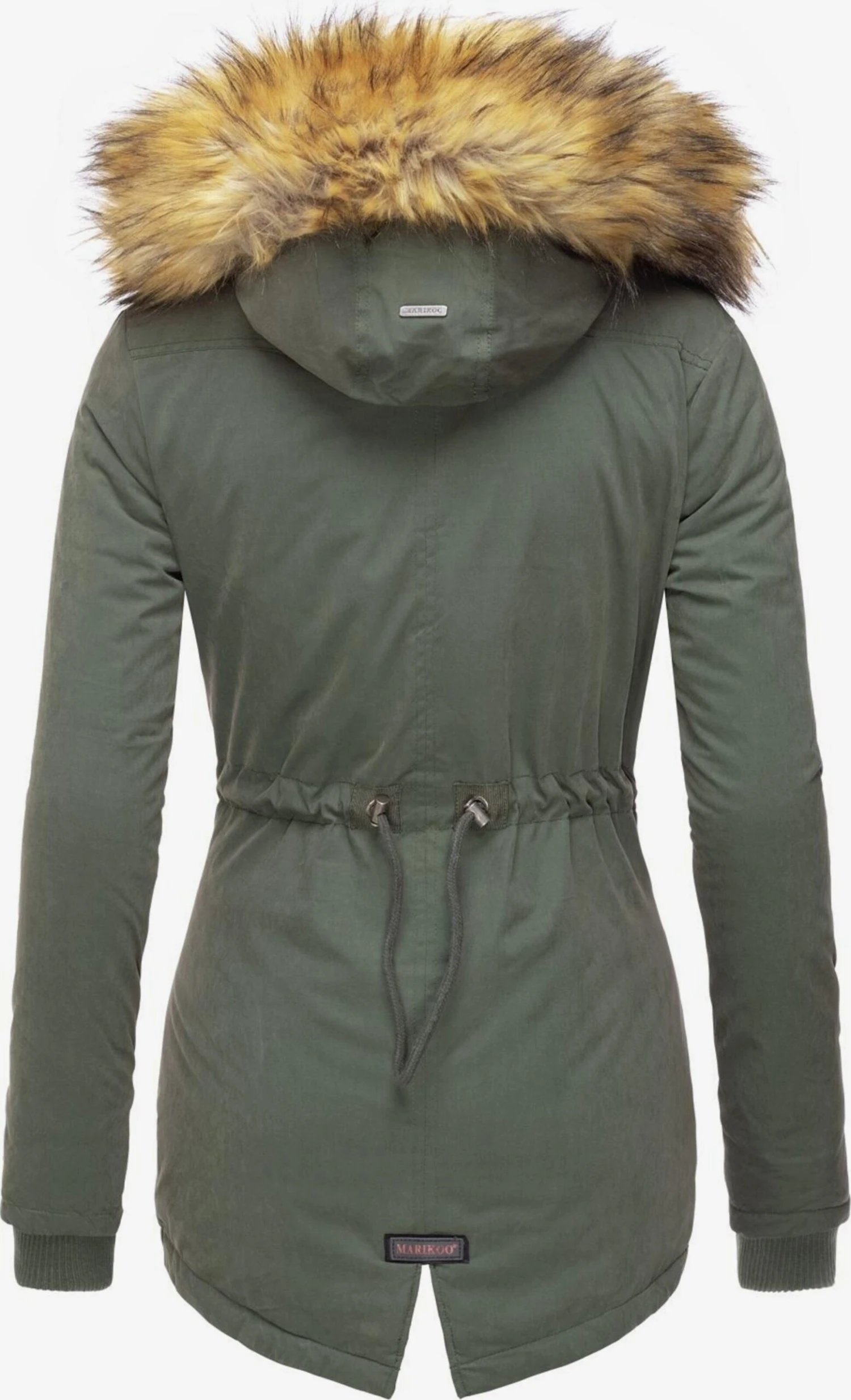 Marikoo Parkas Winterparka Akira Dames Olijfgroen 2 Marikoo Parkas Winterparka Akira Dames Olijfgroen - Afbeelding 2