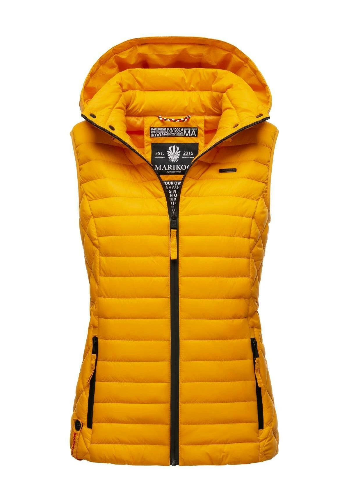 Marikoo Hasenpfote - Bodywarmer - Yellow 1 Marikoo Hasenpfote - Bodywarmer - Yellow