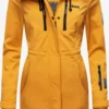 Marikoo Regenmantels Functionele Mantel Zimtzicke Dames Geel