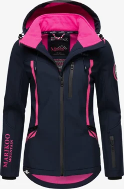 Marikoo Winterjassen Winterjas Dames Navy