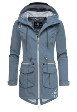 Marikoo Ulissaa - Regenjas - Dusty Blue