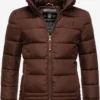 Marikoo Winterjassen Winterjas Sole Dames Chocoladebruin