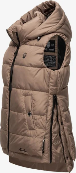 Marikoo Bodywarmers Bodywarmer Zarinaa Dames Bruin -Marikoo c472fb5cd4787b7ea9fe4867fcbdeb47 scaled