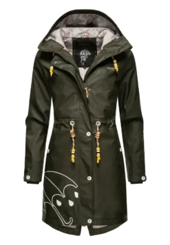 Marikoo Dancing Umbrella - Regenjas - Dark Olive -Marikoo c5aeb8f88084476a91bfef4e78149bda scaled