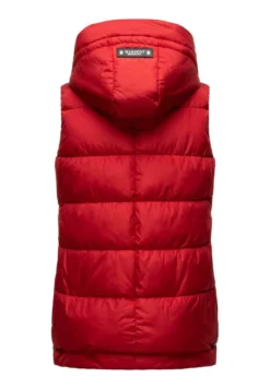 Marikoo Zarinaa - Bodywarmer - Red -Marikoo c8b11ea69ec0464496ddc277b2f190c4