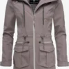 Marikoo Outdoor Jassen Functionele Jas Ulissaa Dames Taupe