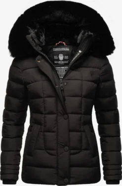 Marikoo Winterjassen Winterjas Qesraa Dames Zwart