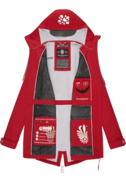 Marikoo Ulissaa - Regenjas - Light Red -Marikoo ca82402112d14dd0b2f1b37b934863dc scaled