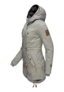 Marikoo Viva- Winterjas - Gray -Marikoo cb13eca54bc54e3b90bc51f43c8108d5