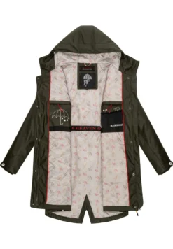 Marikoo Dancing Umbrella - Regenjas - Dark Olive -Marikoo cceae09a7cfc4fe8a62489620260a088 scaled