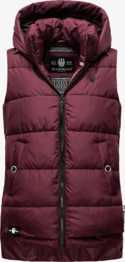 Marikoo Bodywarmers Bodywarmer Zarinaa Dames Bordeaux