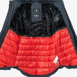 Marikoo Wintermantels Wintermantel Moonshine Dames Blauw -Marikoo cd55ba7edaee7fca0788940eb53f9b7f