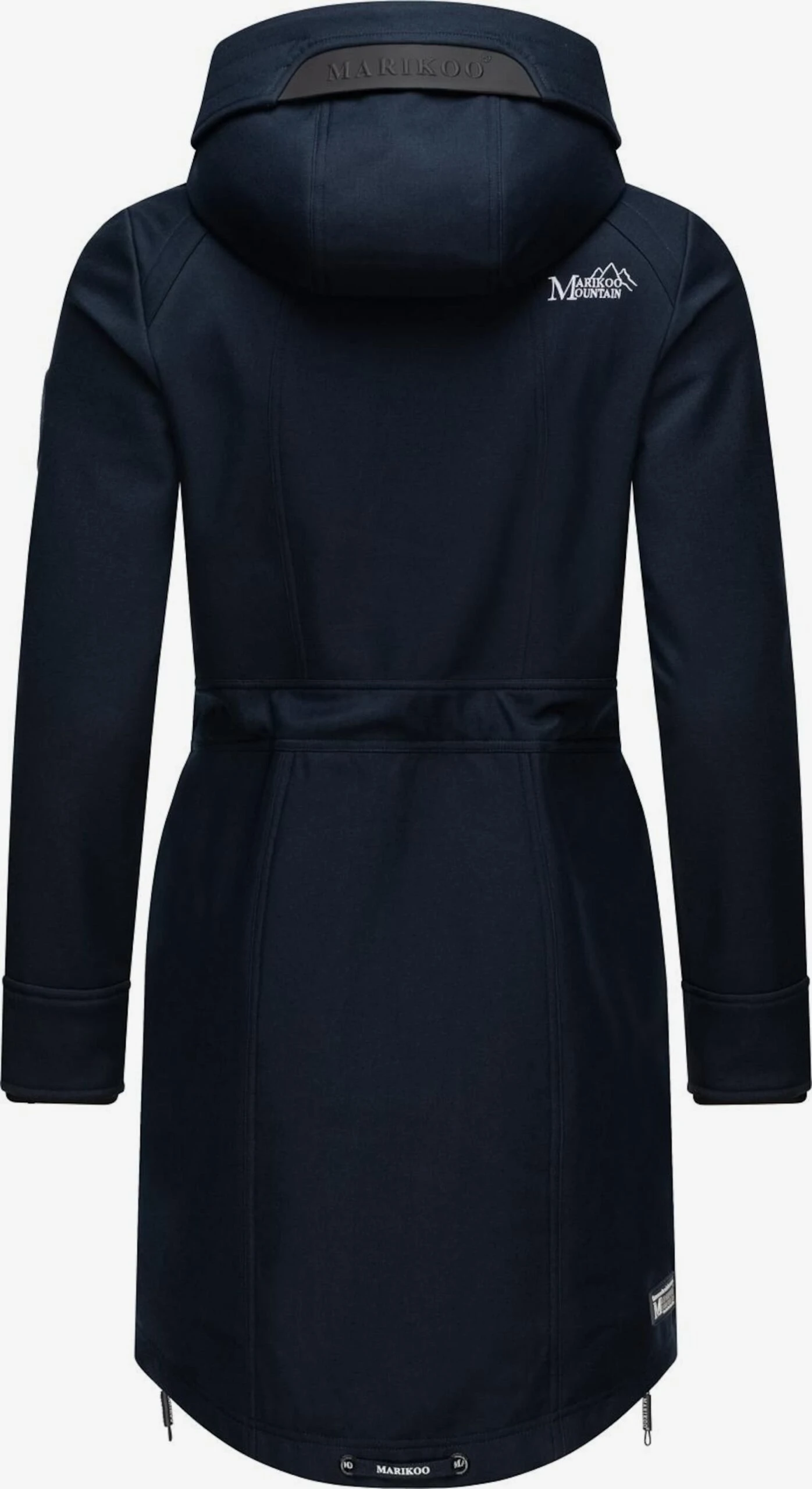 Marikoo Parkas Tussenparka Dames Navy 4 Marikoo Parkas Tussenparka Dames Navy - Afbeelding 4