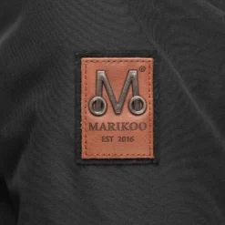 Marikoo Parkas Winterparka Kamii Dames Zwart -Marikoo cfc3fff713e7203b6a947878ff06a6b1