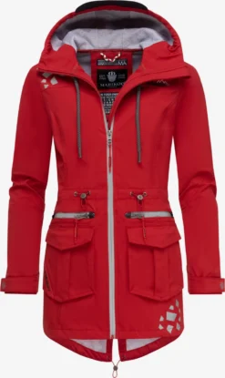 Marikoo Outdoor Jassen Functionele Jas Ulissaa Dames Rood