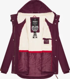 Marikoo Winterjassen Winterjas Bikoo Dames Wijnrood 10 Marikoo Winterjassen Winterjas Bikoo Dames Wijnrood -Marikoo d116c7d2a3e8579c0879f6754137166e scaled