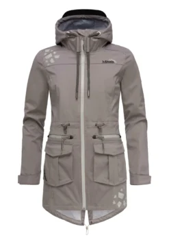 Marikoo Ulissaa - Regenjas - Grey -Marikoo d1efe284edb94eb595ce251dd1726f82 scaled