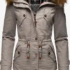 Marikoo Parkas Winterparka La Viva Dames Grijs