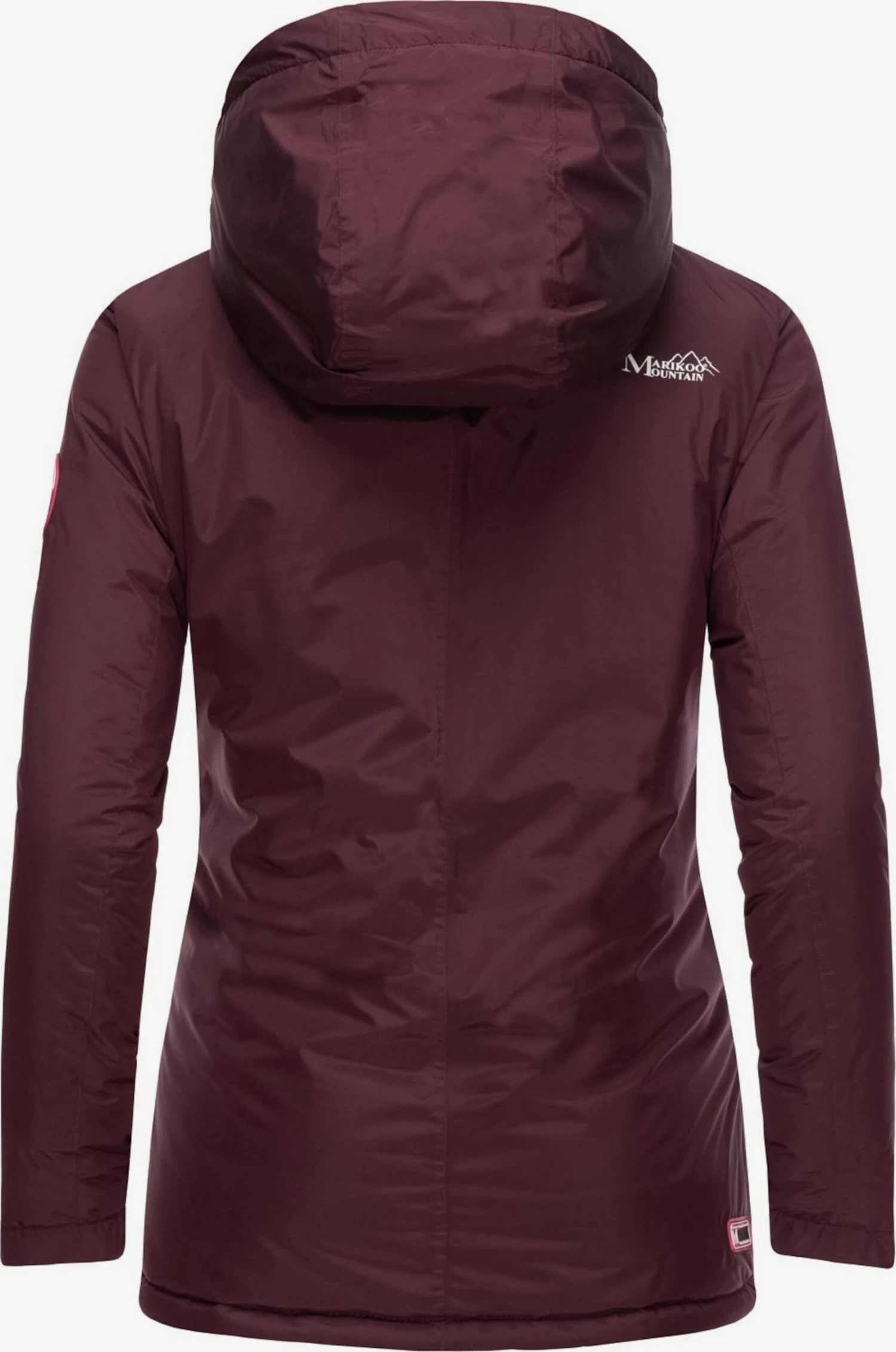 Marikoo Outdoor Jassen Functionele Jas Rabeaa Dames Bourgogne 3 Marikoo Outdoor Jassen Functionele Jas Rabeaa Dames Bourgogne - Afbeelding 3