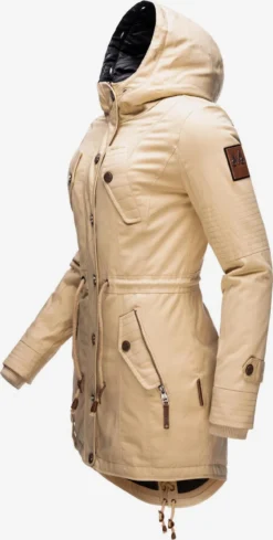 Marikoo Parkas Winterparka La Viva Dames Beige -Marikoo d5177229f5ea954482f42a3ce89aa929 scaled