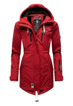 Marikoo Zimtzicke - Parka - Red W Dots