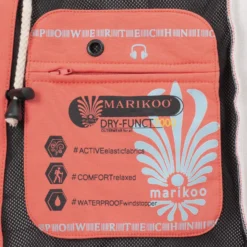 Marikoo Regenmantels Functionele Mantel Zimtzicke Dames Koraal -Marikoo d790cee8ab41498b1b8ce075dc8d259f